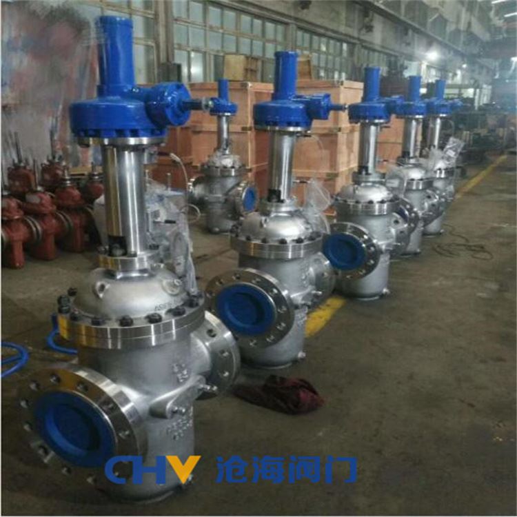 CHVJ滄海Z9B43WF-100防爆電動(dòng)鑄鋼平板閘閥